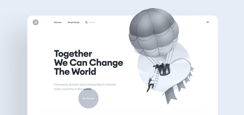 Web Design for Hopper Balloons